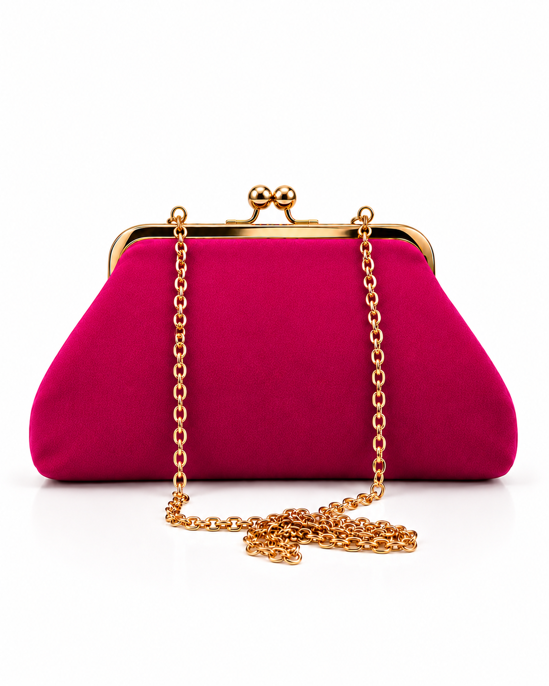 Khun Silk Frame Clutch