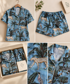 Safari Mornings Shortie PJ Set