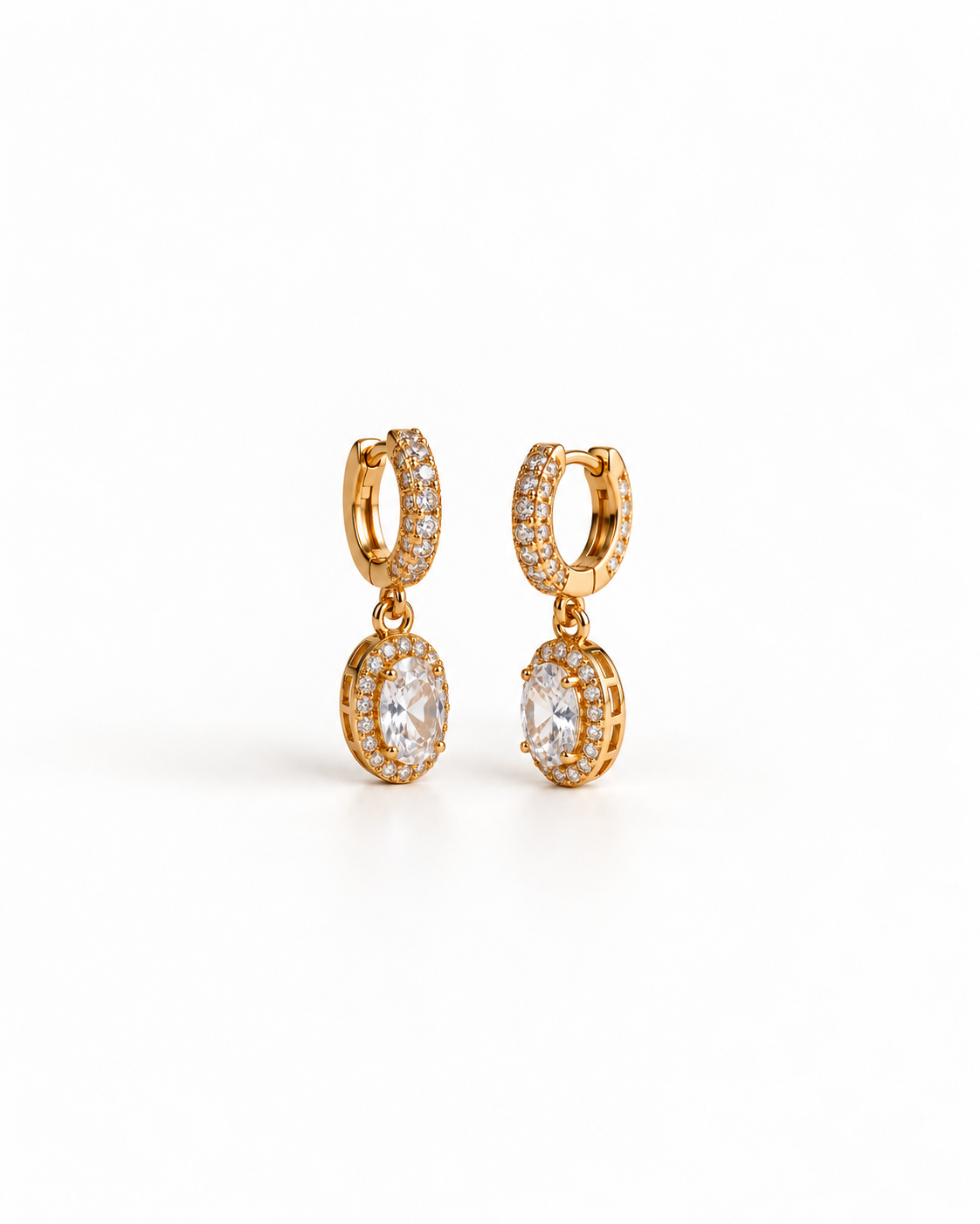 Shimmering Stone Danglers