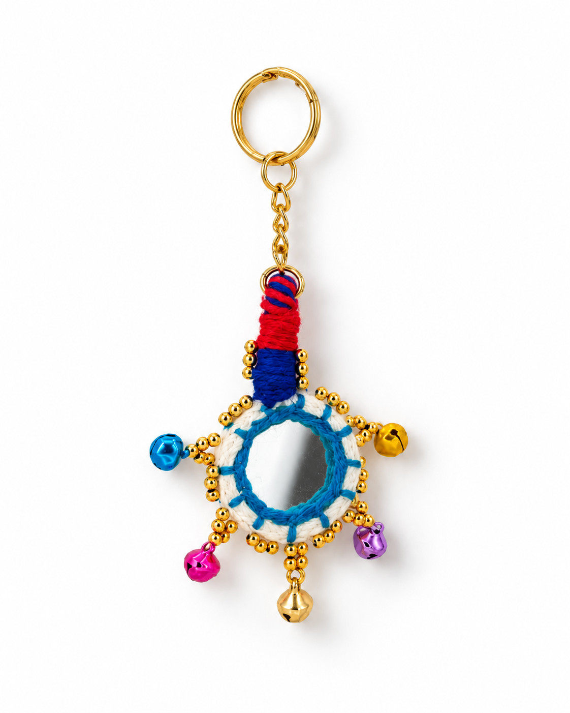 Mirror Mirror Crochet Bag Charm
