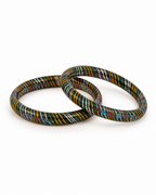 Midnight Rainbow Lac Bangle