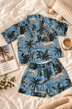 Safari Mornings Shortie PJ Set
