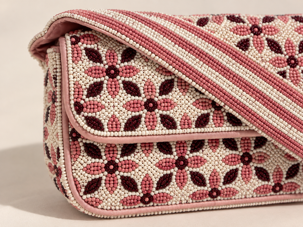 Pink Berry Shoulder Bag