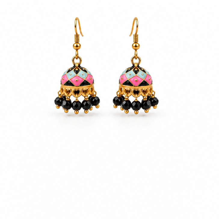 Blush Azure Mini Jhumki