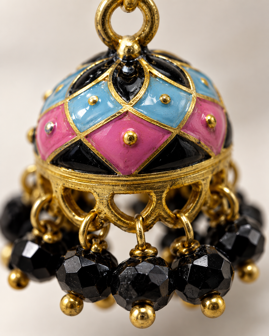 Blush Azure Mini Jhumki