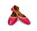 Fuschia Fizz Embroidered Ballet Flats