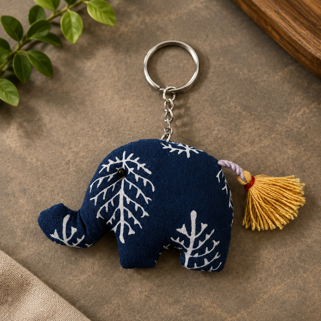 Floral Camel Bag Charm