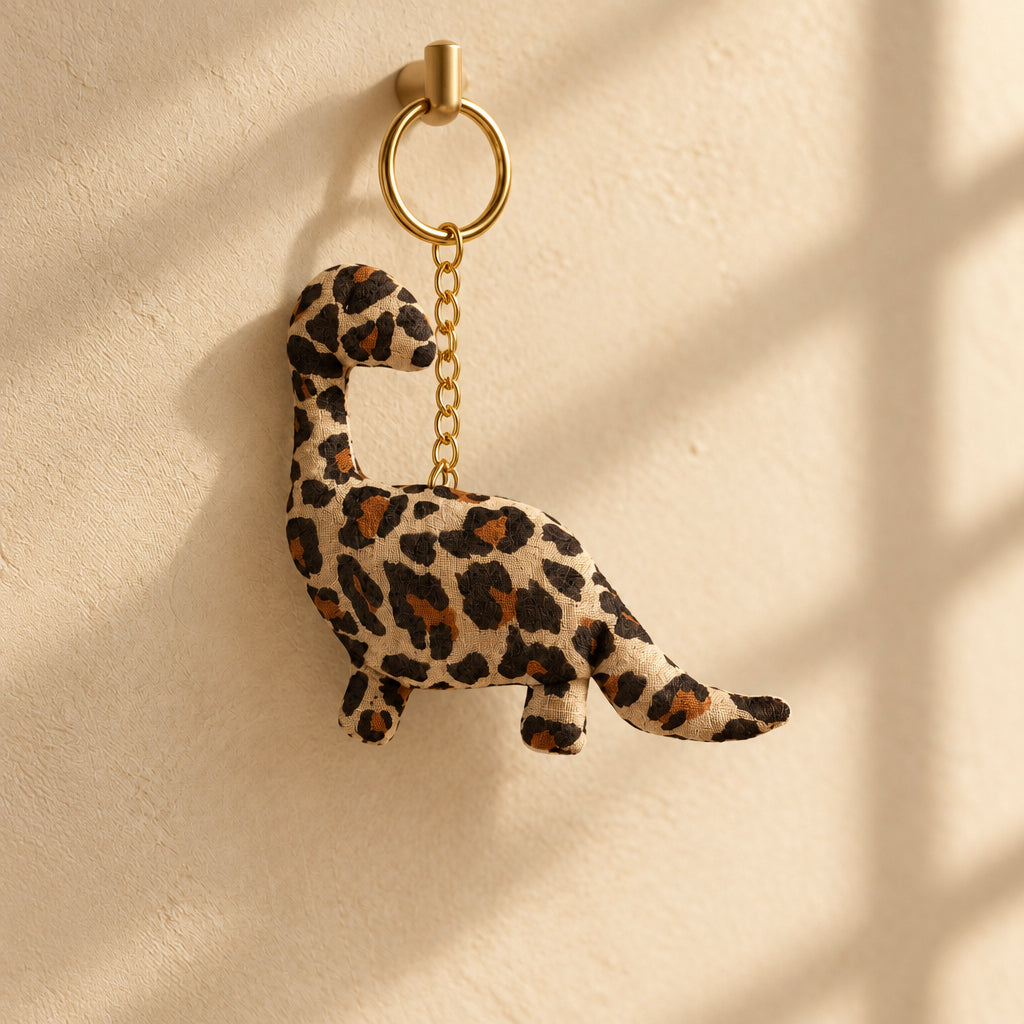Whimsical Dino Bag Charm