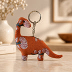 Whimsical Dino Bag Charm