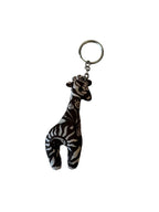 Patchwork Giraffe Bag Charm
