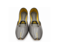 Silver Stitch Embroidered Ballet Flats