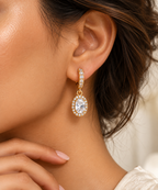 Shimmering Stone Danglers