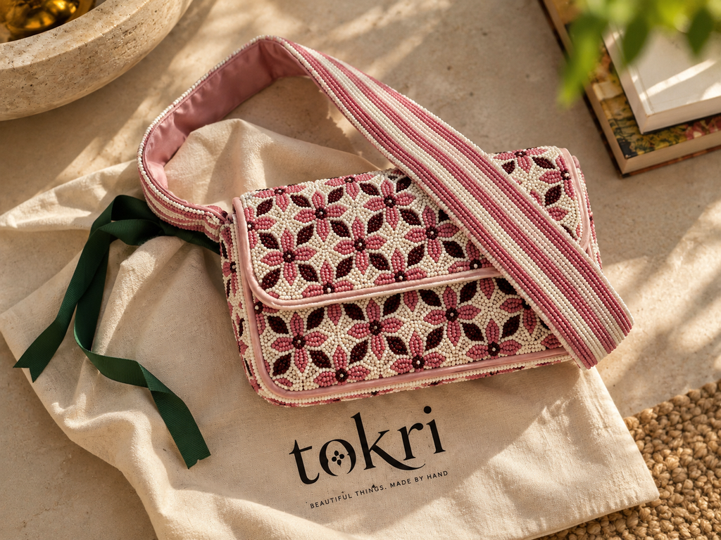 Pink Berry Shoulder Bag