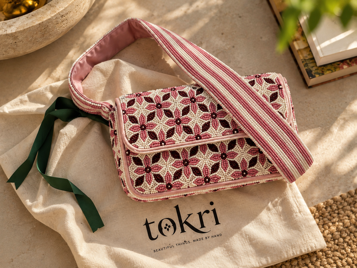 Pink Berry Shoulder Bag