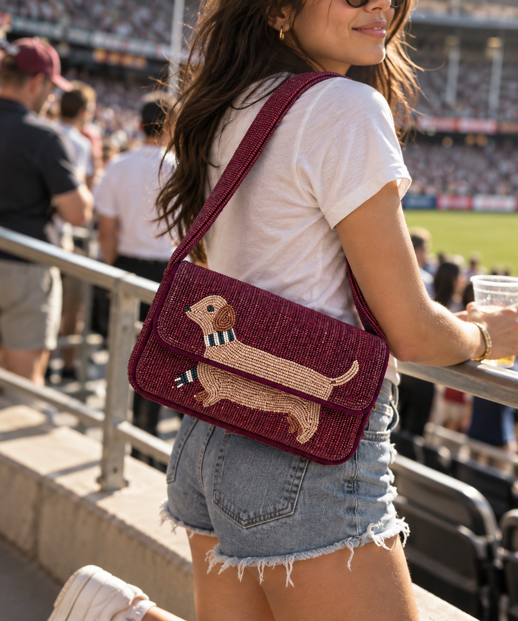 Sausage Dog Shoulder Bag