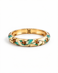 WildFlower Hinged Bracelet - Ivory